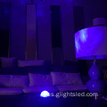 LED Bead 360 grados Room romántica Rotación de la luna navideña Star Sky Proyector Night Light